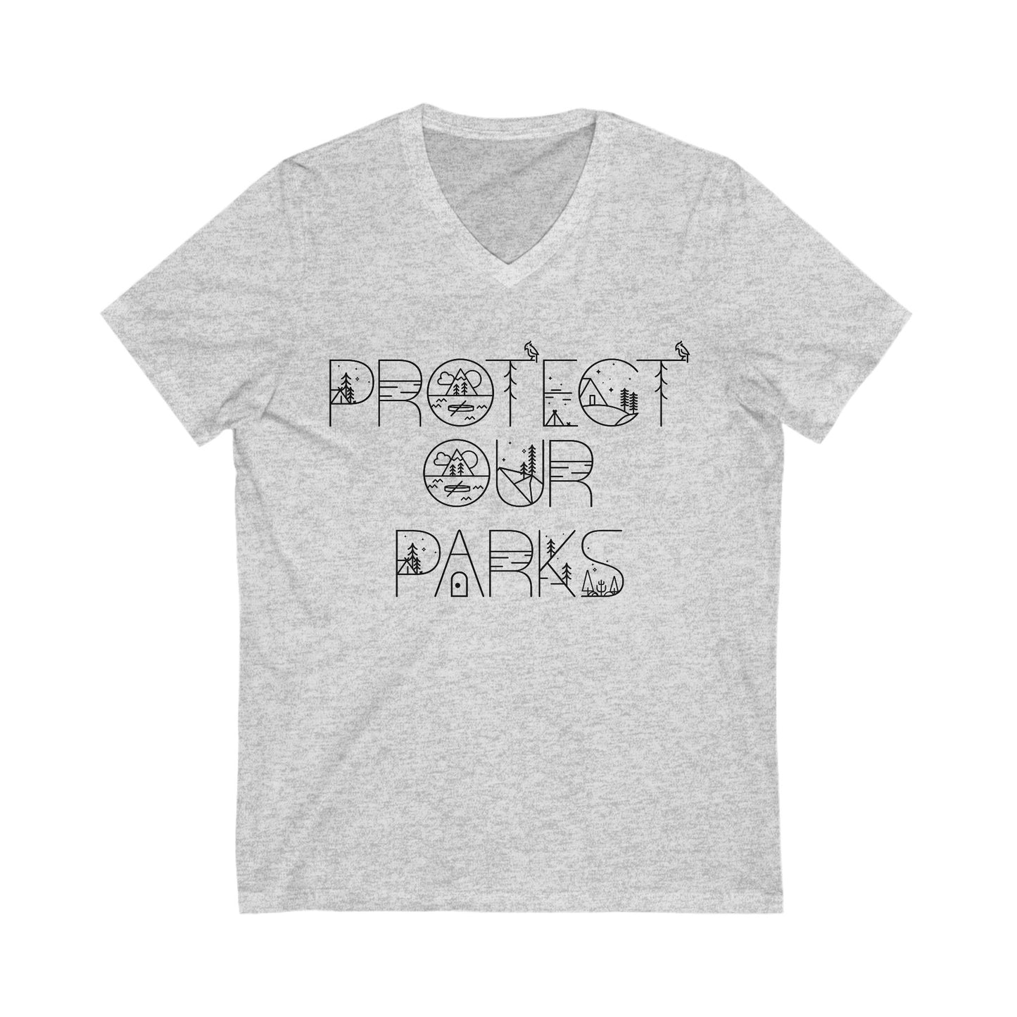 Protect Our Parks National Parks V-Neck Tee