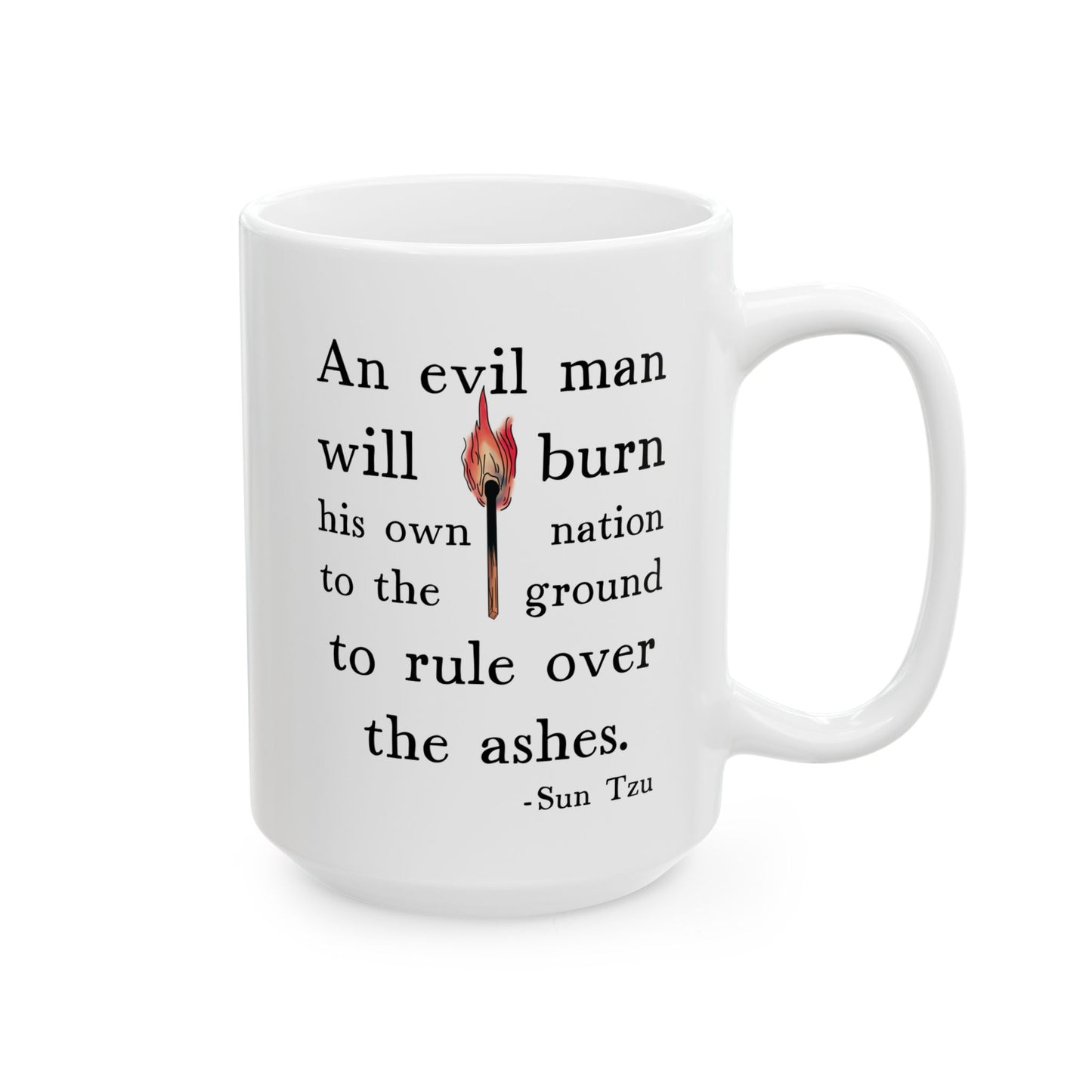Anti Trump, Anti Fascism Ceramic Coffee Mug