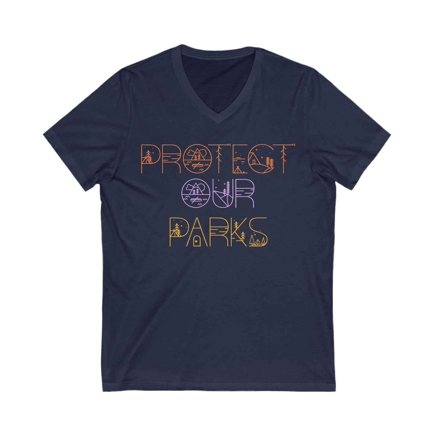Protect Our Parks National Parks V-Neck Tee