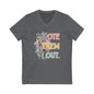 Vote Them Out Leftist V-Neck Graphic Tee