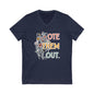 Vote Them Out Leftist V-Neck Graphic Tee