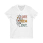 Vote Them Out Leftist V-Neck Graphic Tee