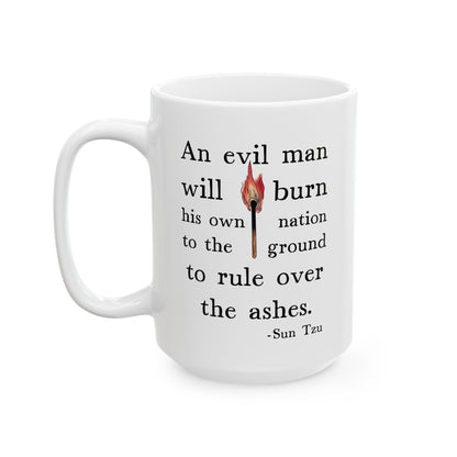 Anti Trump, Anti Fascism Ceramic Coffee Mug