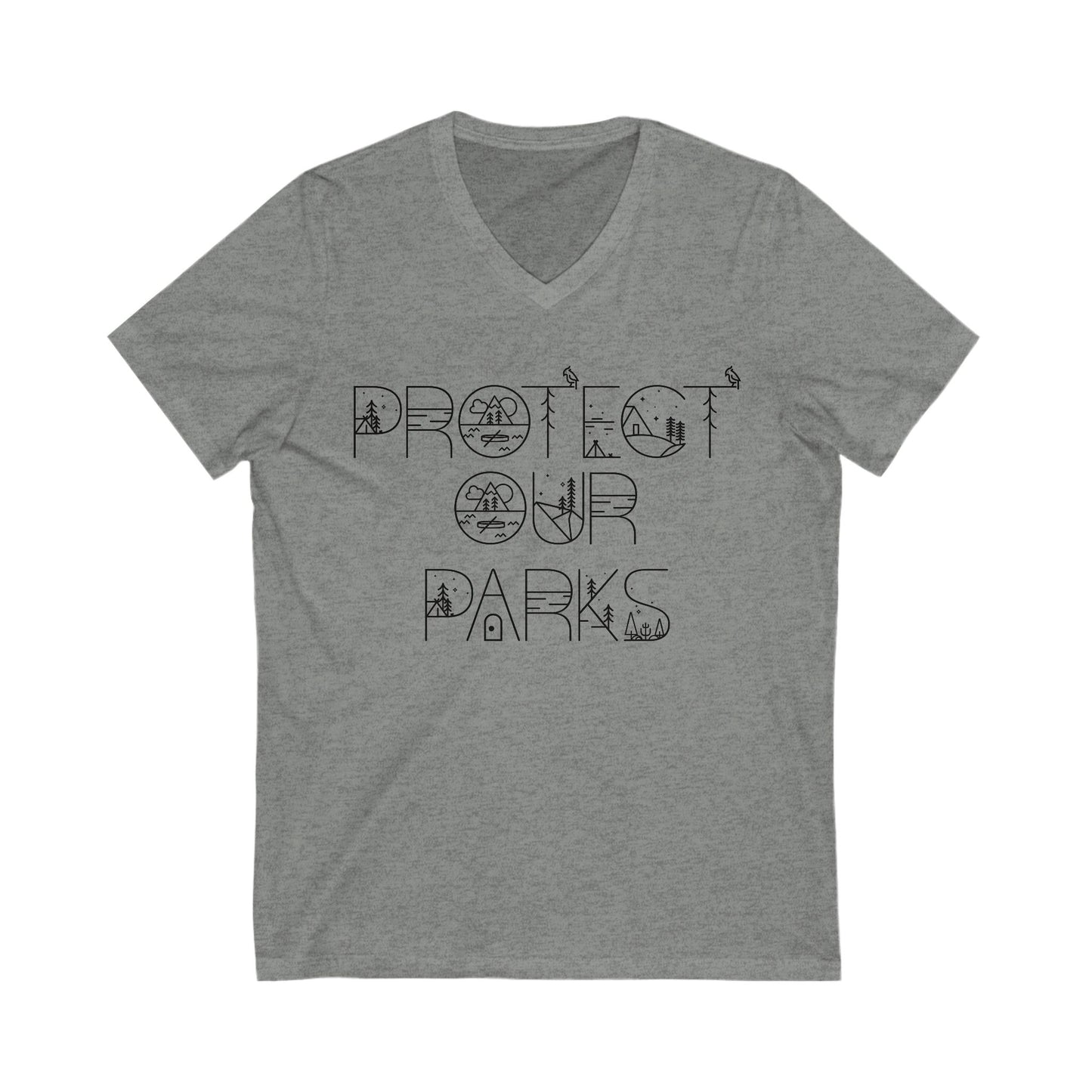 Protect Our Parks National Parks V-Neck Tee