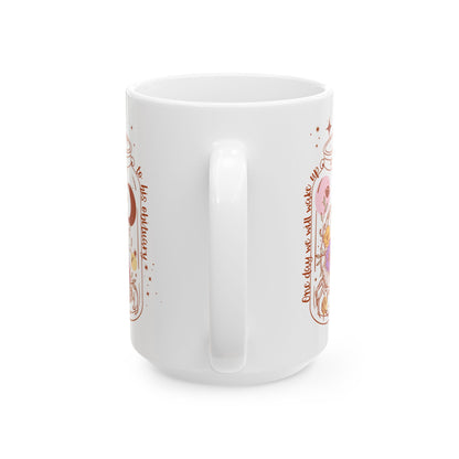 One Day We Will Wake Up To His Obituary Anti Trump Coffee Mug