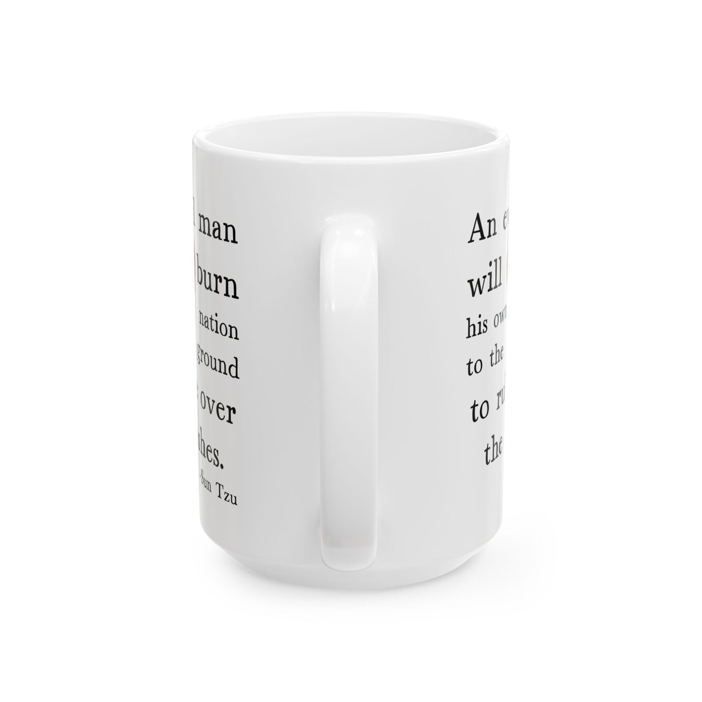 Anti Trump, Anti Fascism Ceramic Coffee Mug