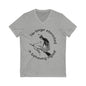 Witchy Feminist Wild Woman V-Neck Graphic Tee