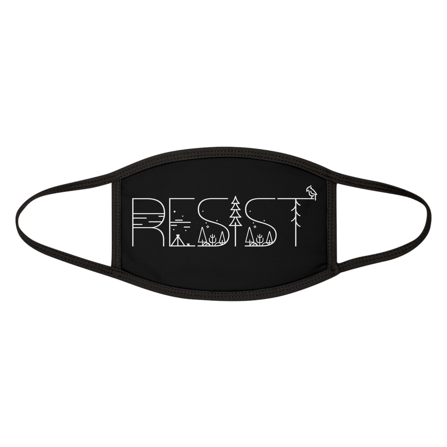 Resist Protest Face Mask: National Parks Edition