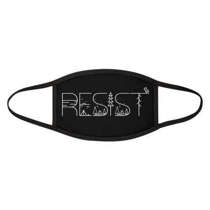 Resist Protest Face Mask: National Parks Edition