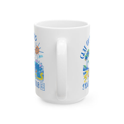 Gulf of Mexico Social Club Ceramic Coffee Mug