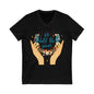 We Hold The Power Activist V-Neck Tee