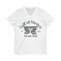 Gulf of Mexico Funny Political V-Neck Graphic Tee
