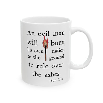 Anti Trump, Anti Fascism Ceramic Coffee Mug