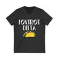 Foxtrot Delta Tango (Taco!) Anti Trump V-Neck Gaphic Tee