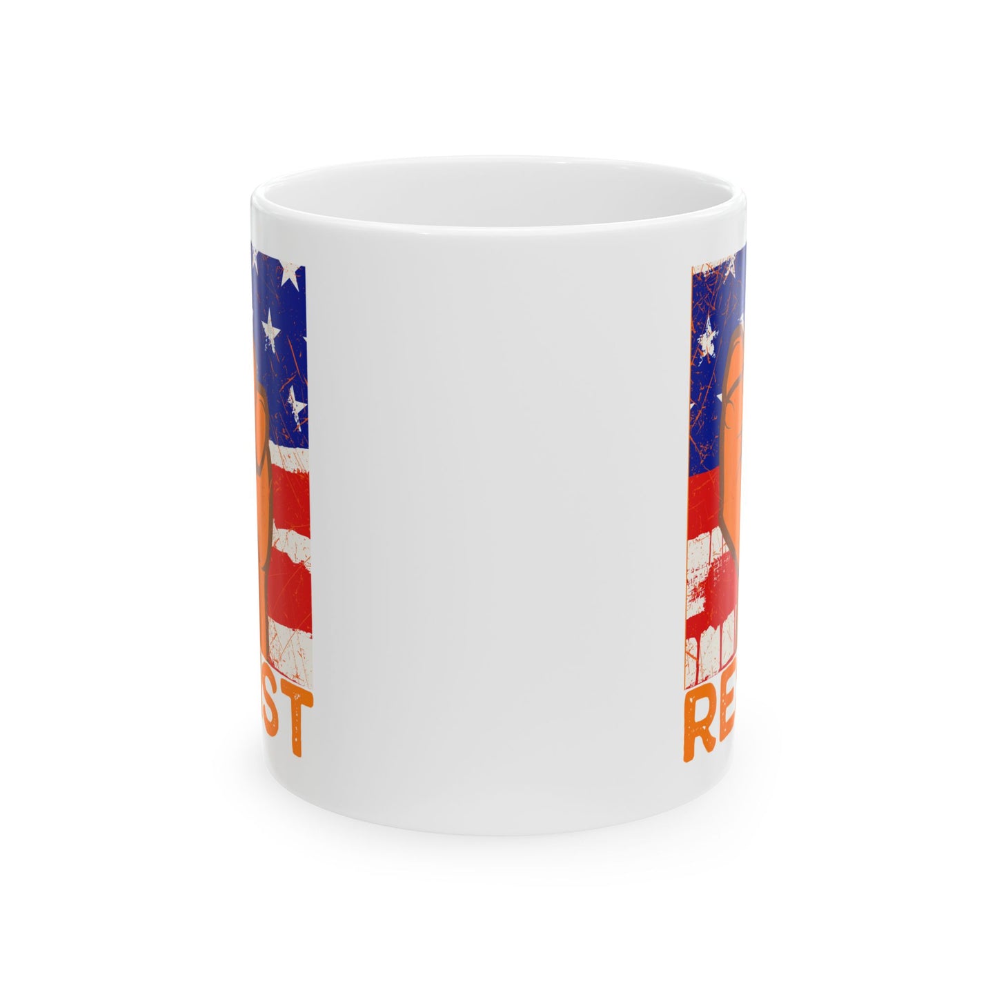 Resist Anti Fascism Ceramic Coffee Mug