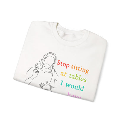 Copy of eeding Heart Crewneck Sweatshirt, Cozy Unisex Sweatshirt, Casual Streetwear, Gift for Activists, Statement Apparel