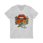 Chinga La Migra V-Neck Graphic Tee