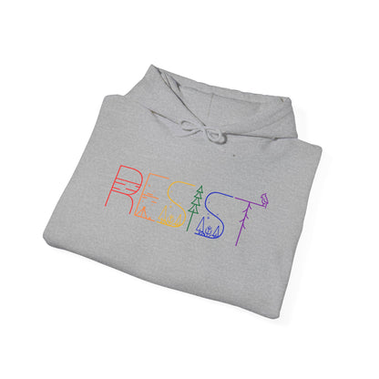 Resist Rainbow National Parks Unisex Hoodie
