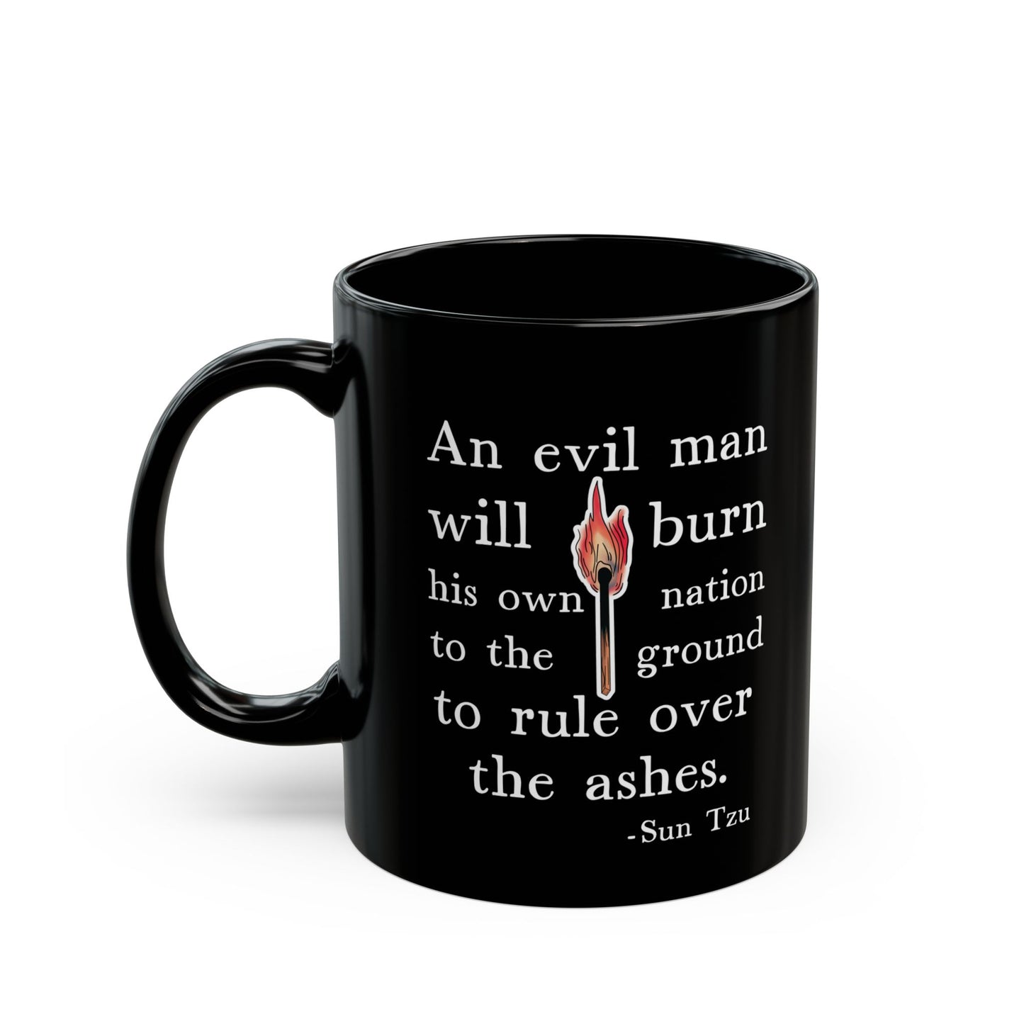 An Evil Man Anti Trump Ceramic Coffee Mug