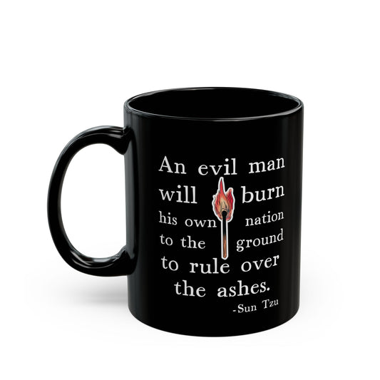 An Evil Man Anti Trump Ceramic Coffee Mug
