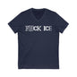 Fuck ICE V-Neck Graphic Tee