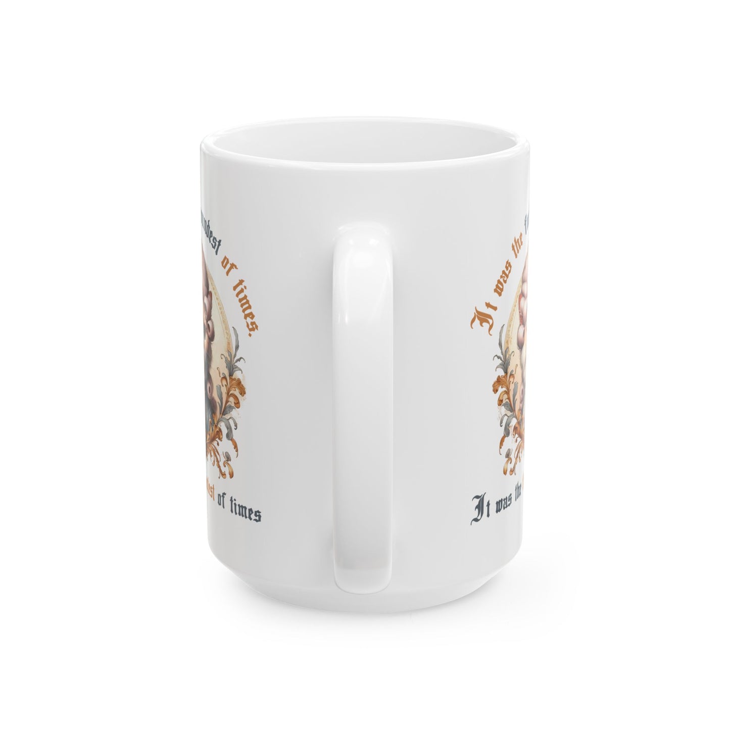 Subtle Anti MAGA FAFO Ceramic Coffee Mug