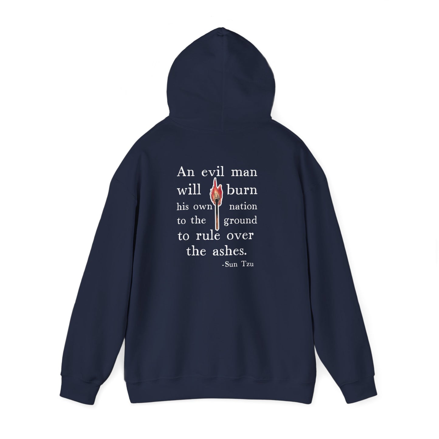 An Evil Man Anti Trump Unisex Hoodie