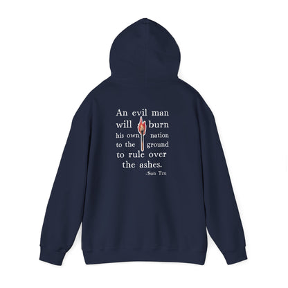 An Evil Man Anti Trump Unisex Hoodie