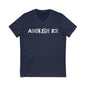 Abolish ICE Punk Rock V-Neck Graphic Tee