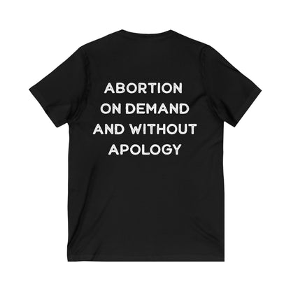 Jane Abortion Providers Feminist V-Neck Graphic Tee