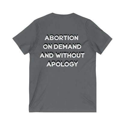 Jane Abortion Providers Feminist V-Neck Graphic Tee
