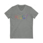Resist Leftist V-Neck Graphic Tee