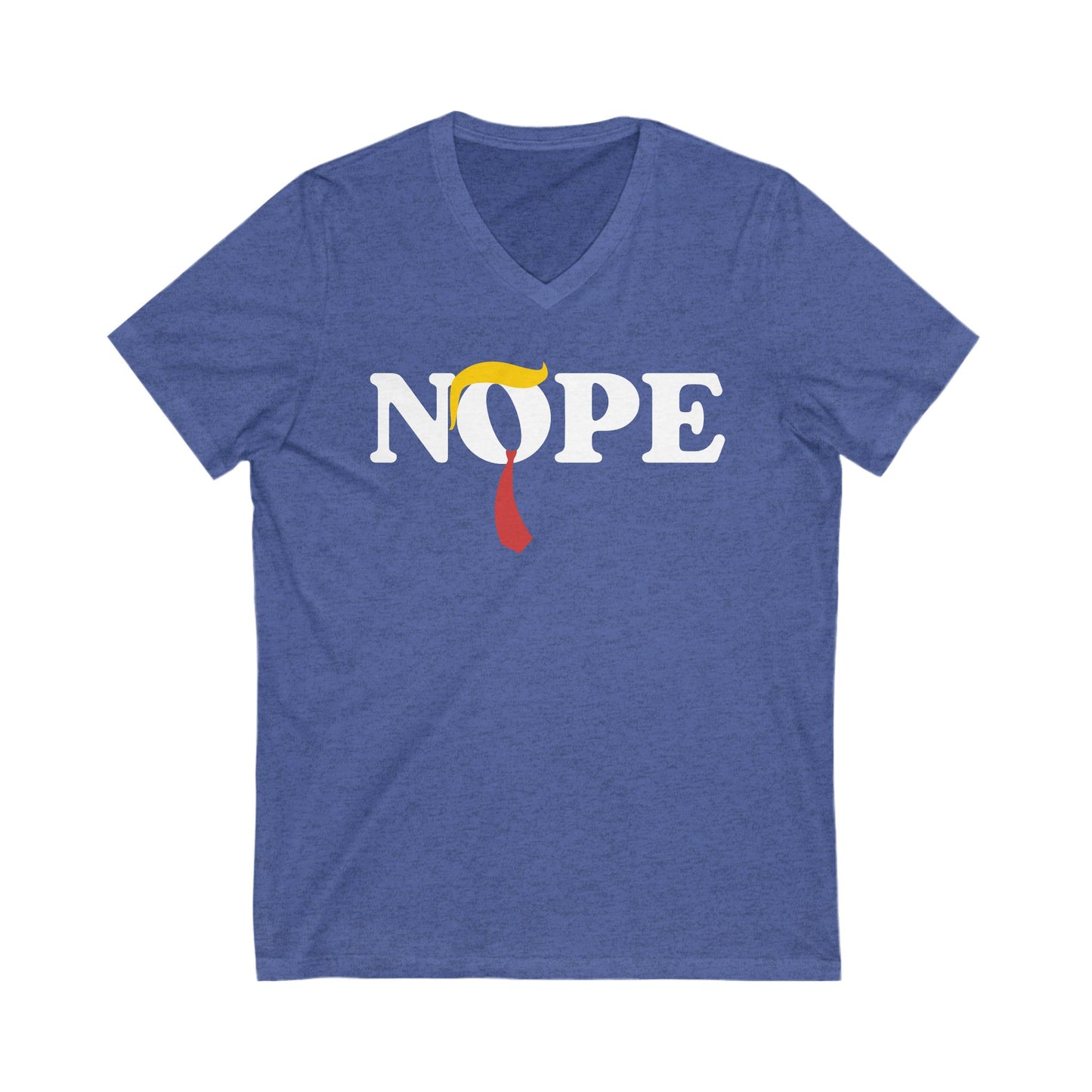 Anti Turmp Nope V-Neck Graphic Tee