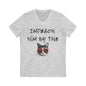Impeach Him By The Pussy Anti Trump V-Neck Tee