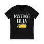 Foxtrot Delta Tango (Taco!) Anti Trump V-Neck Gaphic Tee