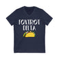 Foxtrot Delta Tango (Taco!) Anti Trump V-Neck Gaphic Tee