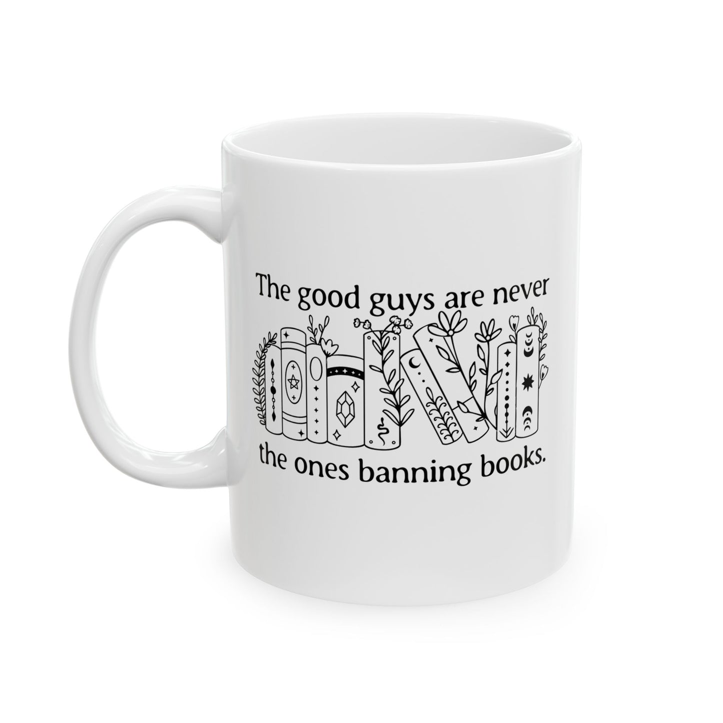 Anti Book Banning Ceramic Coffee Mug