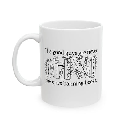 Anti Book Banning Ceramic Coffee Mug