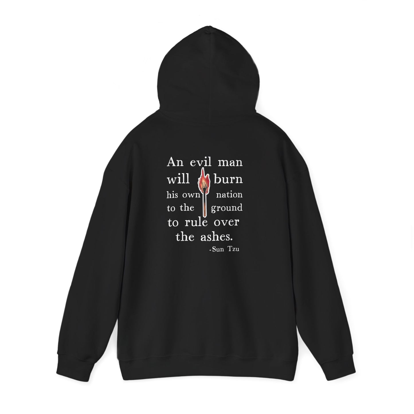 An Evil Man Anti Trump Unisex Hoodie
