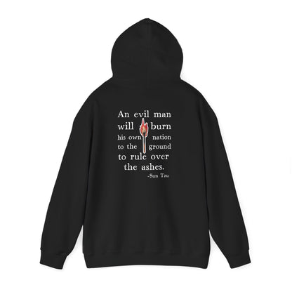 An Evil Man Anti Trump Unisex Hoodie