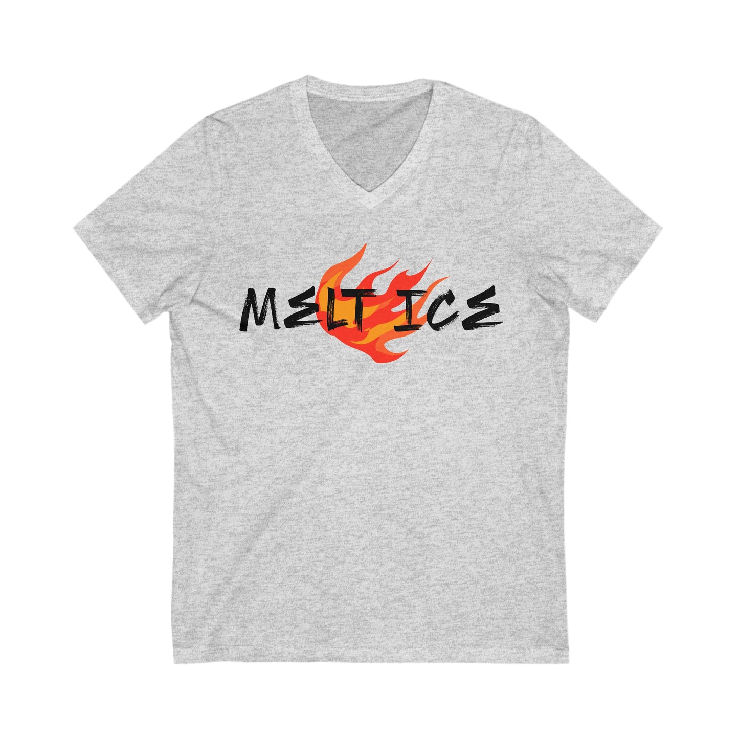 Melt ICE Pro Immigration V-Neck Graphic Tee