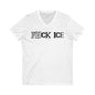Fuck ICE V-Neck Graphic Tee