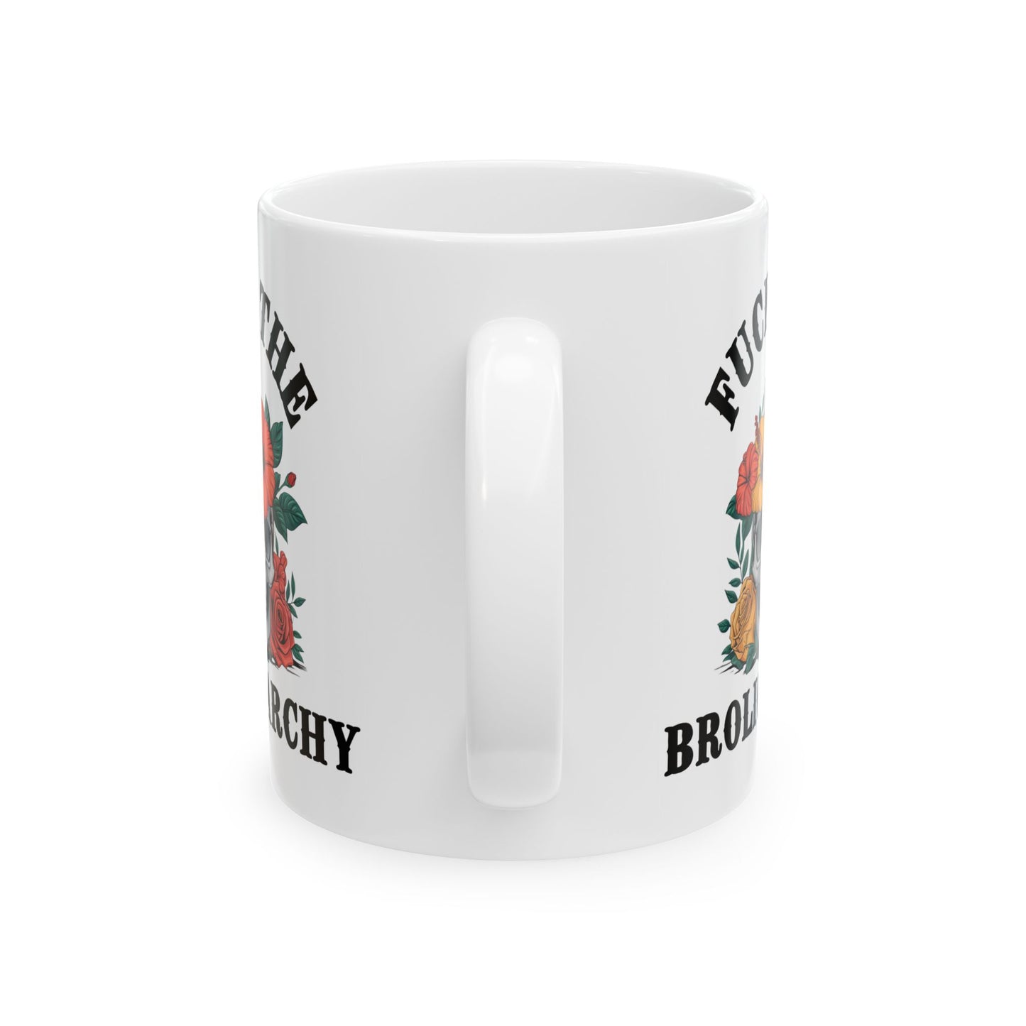 Fuck The Broligarchy Anti Trump Ceramic Coffee Mug
