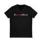 Revolution Anti Fascism V-Neck Graphic Tee