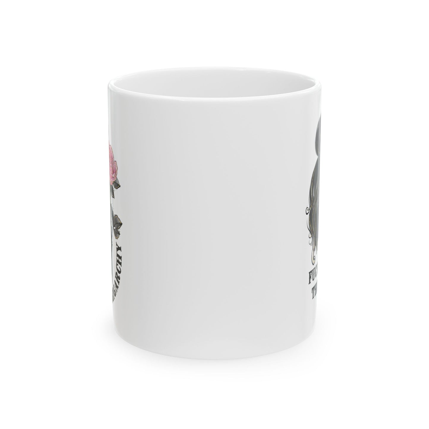 Fuck The Broligarchy Anti Oligarchy Ceramic Coffee Mug