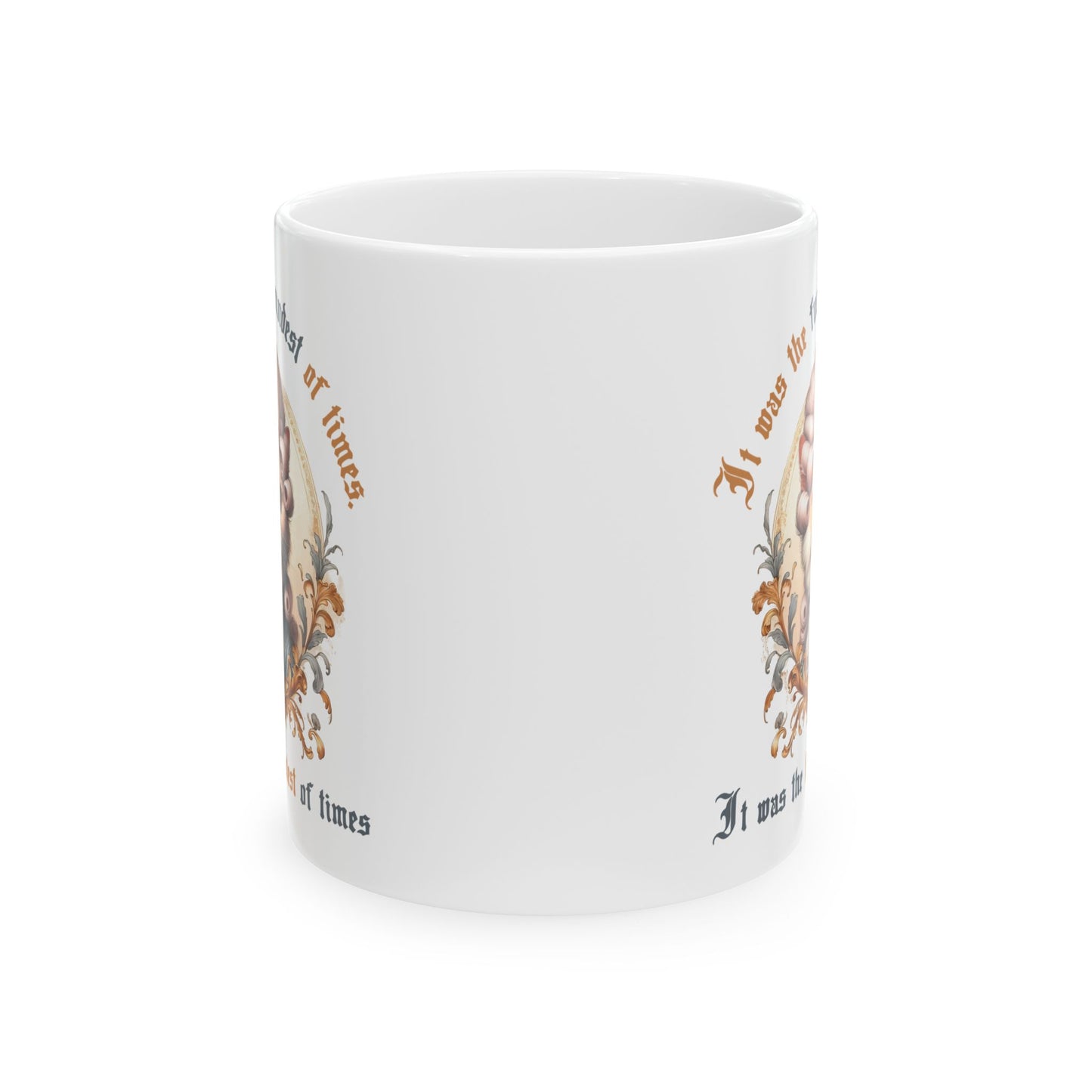 Subtle Anti MAGA FAFO Ceramic Coffee Mug