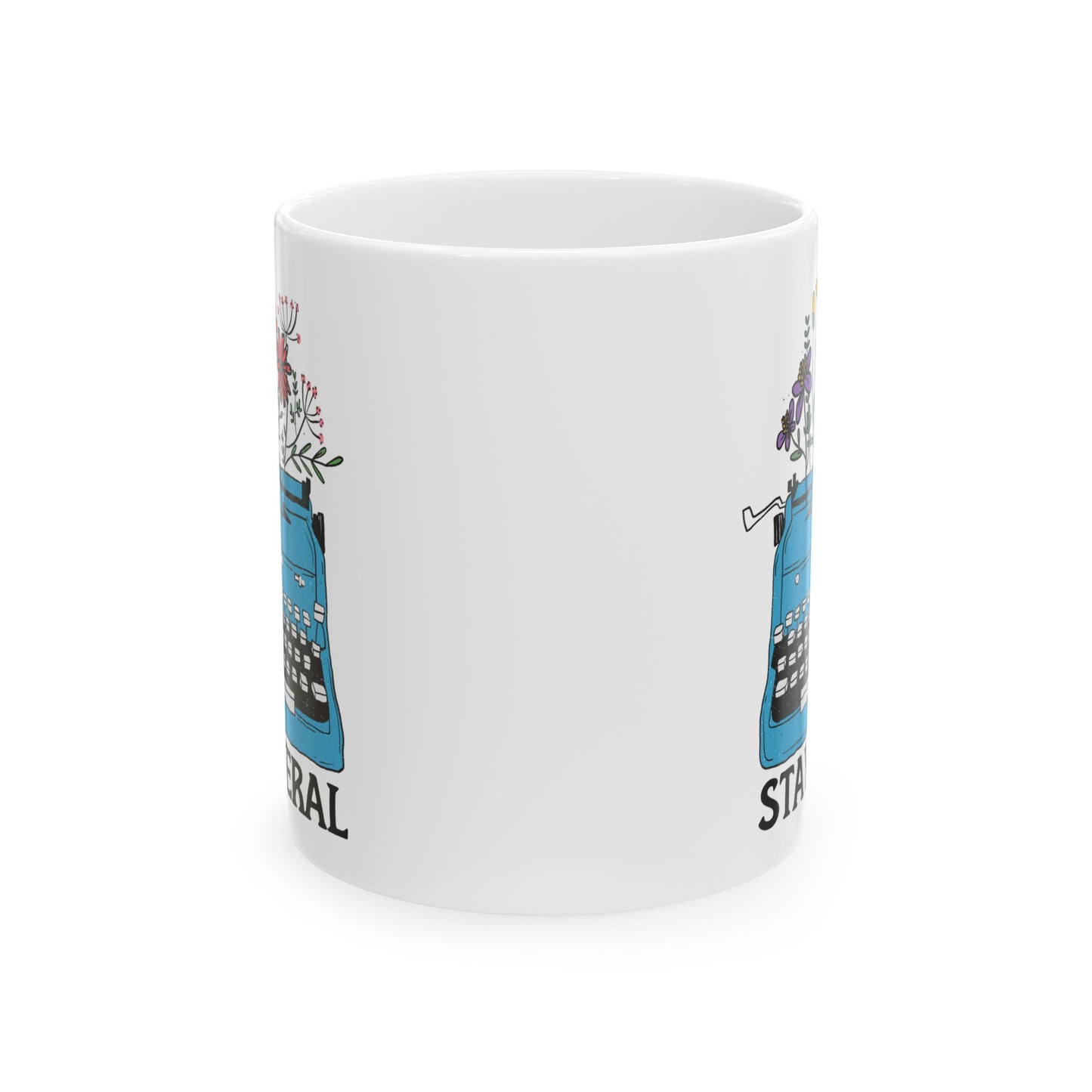 Stay Feral Feminist Ceramic Coffee Mug