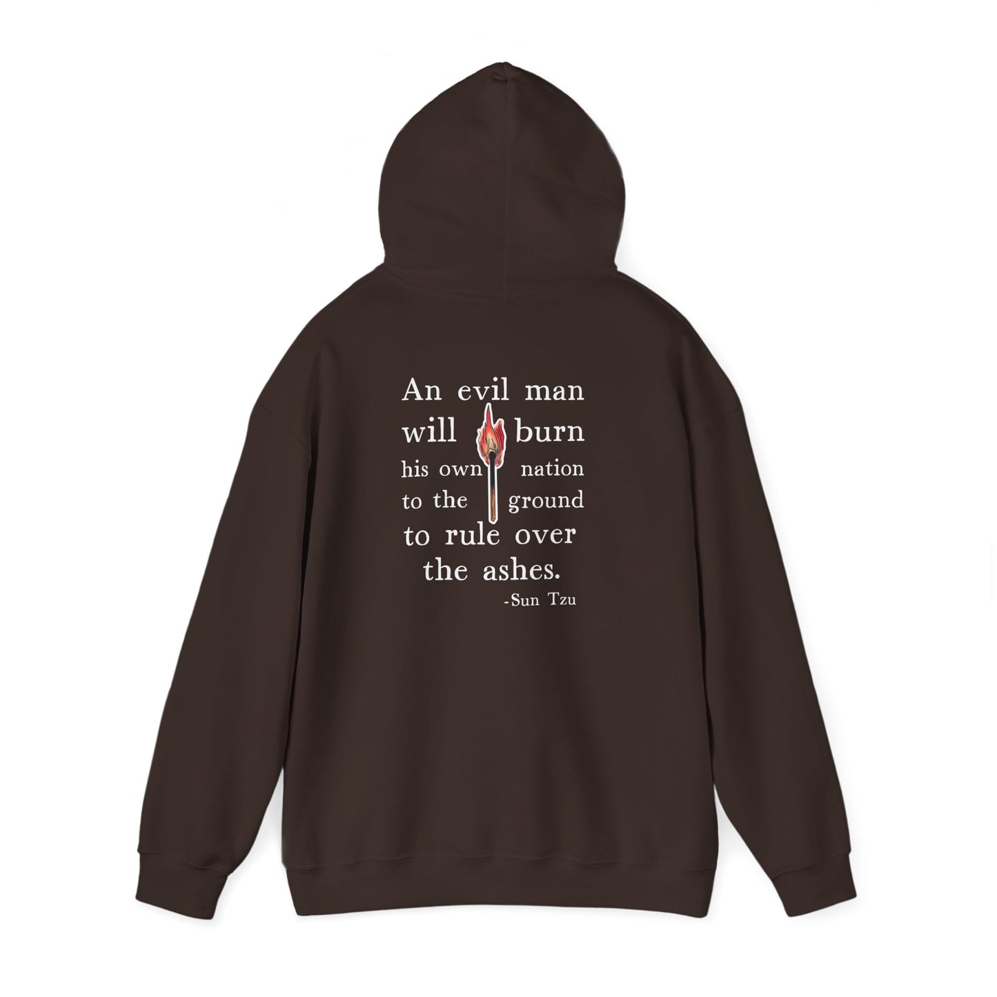 An Evil Man Anti Trump Unisex Hoodie