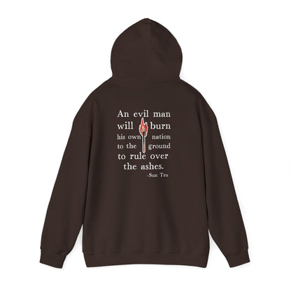An Evil Man Anti Trump Unisex Hoodie