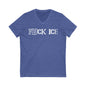 Fuck ICE V-Neck Graphic Tee